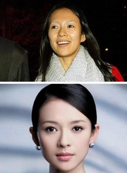 卸下妝容便無人識的七位女星，他最奇怪，網友：素顏沒我老婆好看