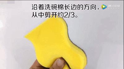 價值1元的洗碗海綿,不為人知的13個神奇用途,懂了你就賺了!