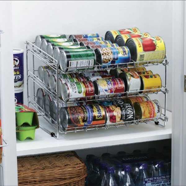 These shelves that are perfect for can storage ($31.35).