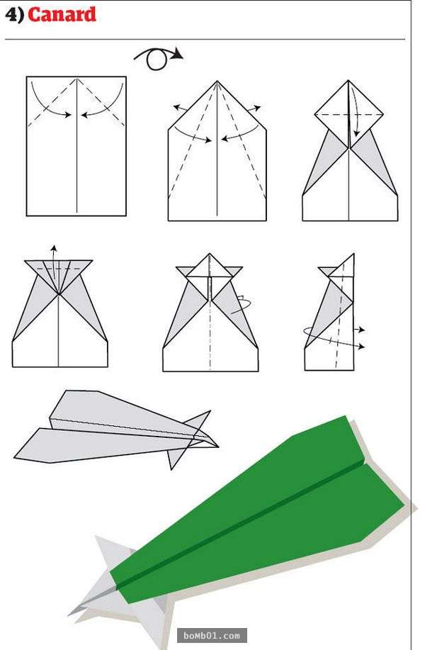 12种「史上最强纸飞机摺法」,没想到竟然有这麼多「飞