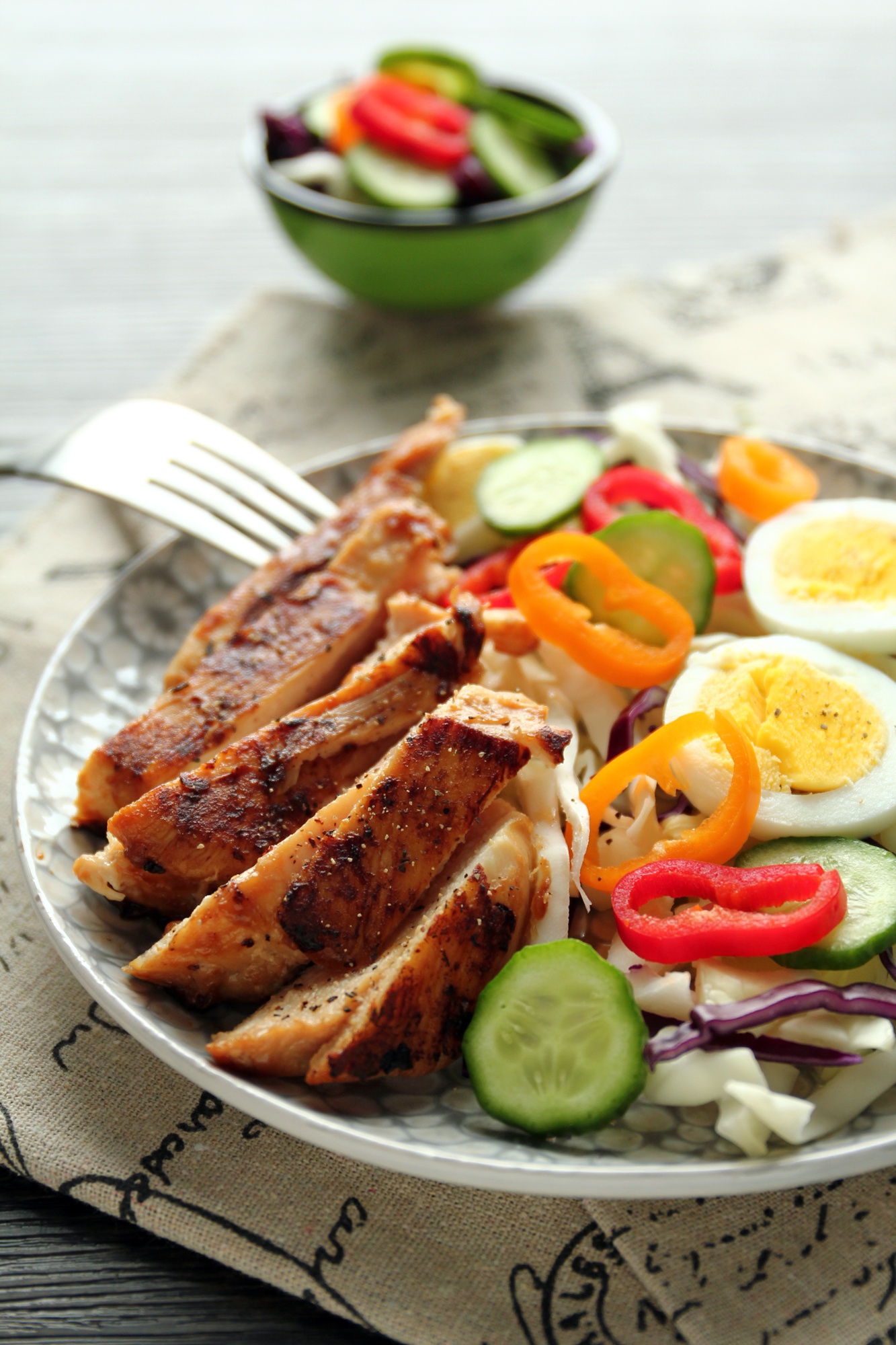 一星期不重复瘦身食谱『 7 款鸡胸肉料理』绝