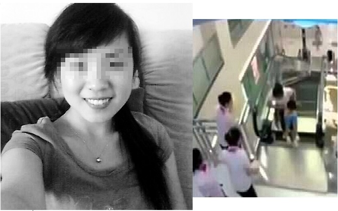 昨天是荆州电梯事故死者向柳娟「头七」 她的3岁儿子尚不知母亲去世