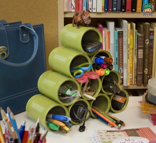 10 種鐵皮罐（奶粉罐）手工DIY創意家居設計方案圖片展示
