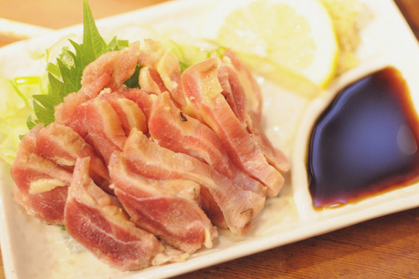 Chicken
In Japan, chicken sashimi is a fairly common meal. What's the deal with Americans freaking out about uncooked poultry? It comes down to how large quantities are farmed and butchered under less than ideal conditions and causing reports of salmonella poisoning.