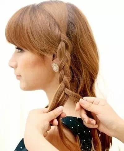 其實編髮很簡單，這樣扎頭髮仙氣十足！