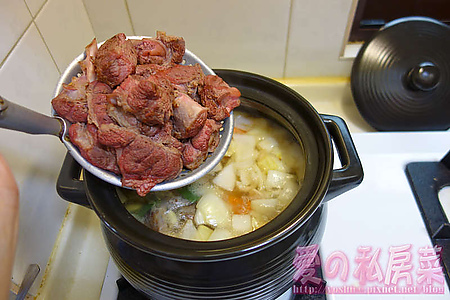 清燉牛肉湯料理教學019