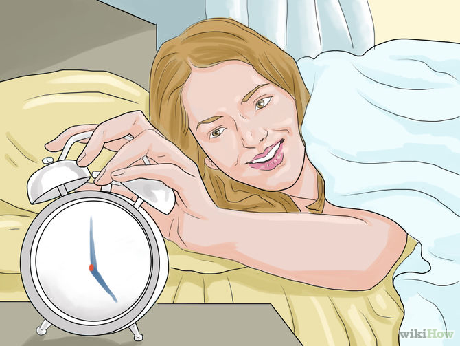 以Adjust Your Sleep Schedule Step 1为标题的图片