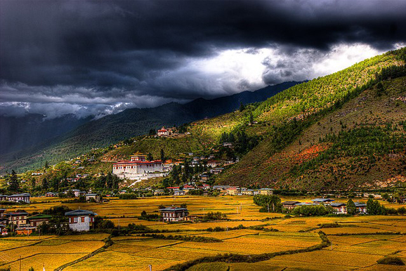 不丹风景超清图片