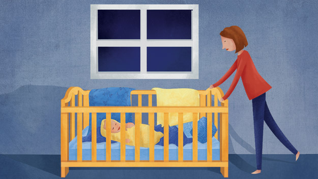 9个原因为什么「你家宝宝每晚都半夜醒来大哭
