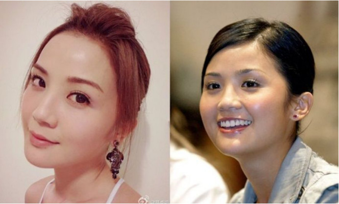 蔡卓妍17年一路坎坷，臉型卻從女孩到女神完美進化！