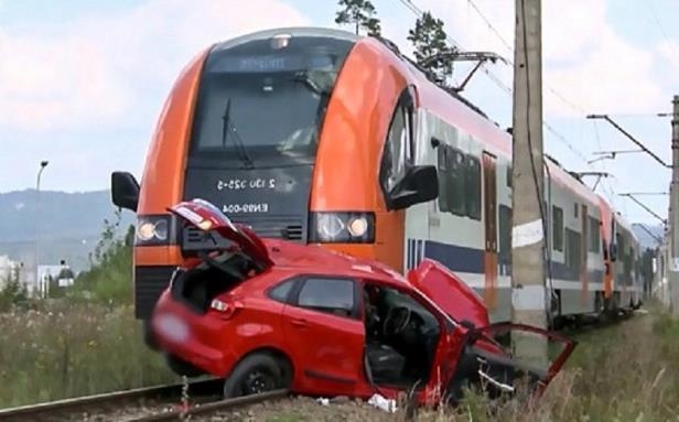 Image result for poland train crash car test