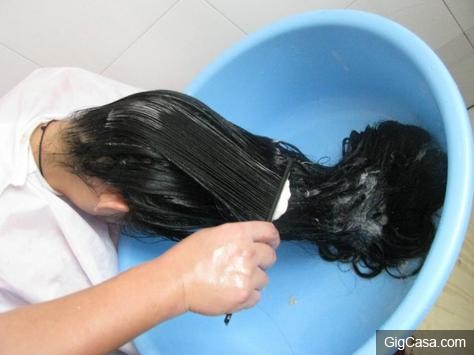 洗頭的時候用這些，可以去頭屑，讓頭髮黑黑亮亮