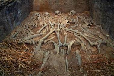 秦始皇陪葬坑被發掘，據專家確認都是女性，墓室裡的一幕令人心痛