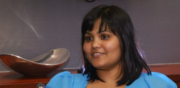 This is Indiana University PhD student Yamini Karanam. The 26-year-old decided to seek medical help after she started having problems listening to conversations.