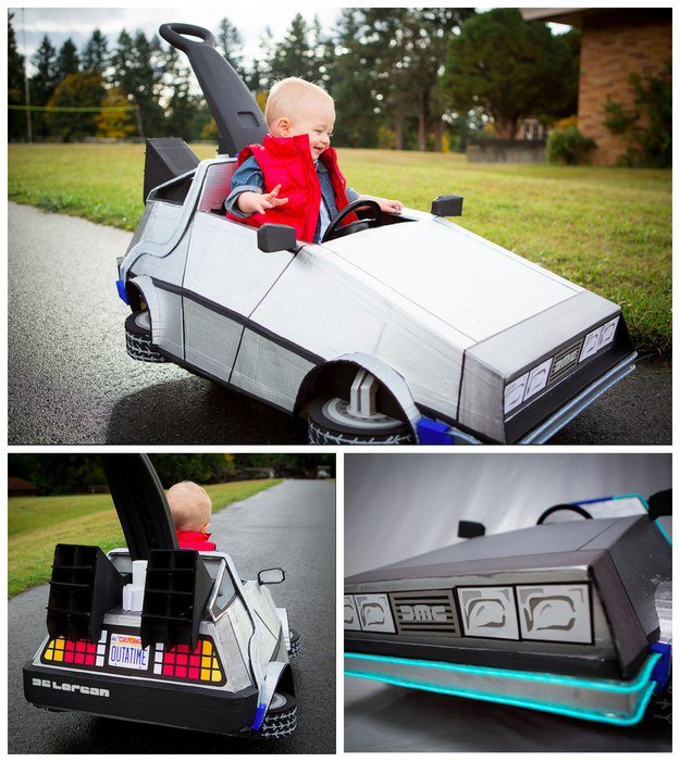 5. 電影《回到未來》當中馬帝·麥佛萊(Marty McFly)和他的時光車