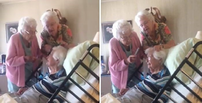 『美到人生的最後』近百歲的兩位妹妹為姊梳銀絲，超暖短片瘋傳臉書！