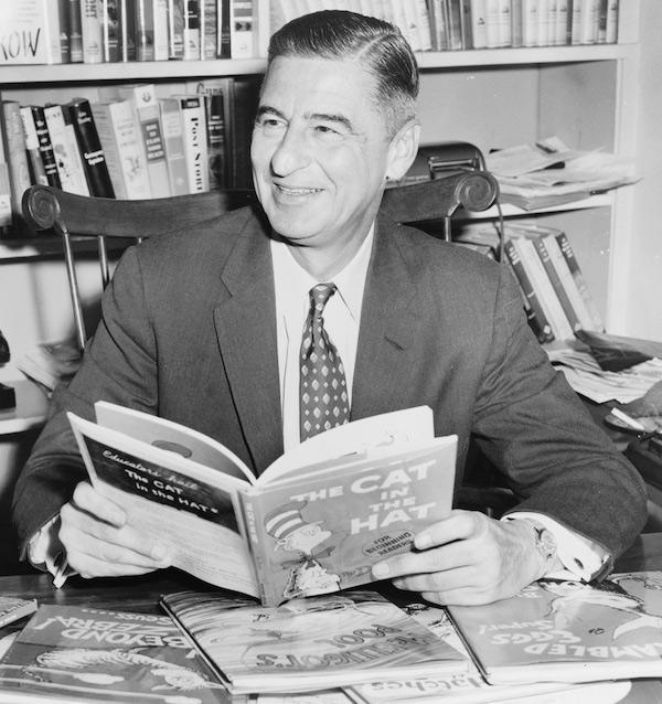 Dr. Seuss Dr. Seuss was afraid of meeting the kids who read his books because he didn't want them to be disappointed by his quiet personality.