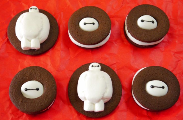 Baymax Marshmallow Cookies by mosogourmet