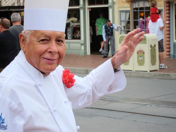 Starting in December 1956, Oscar Martinez is the longest-serving Disneyland cast member. He works in the Carnation Cafe.