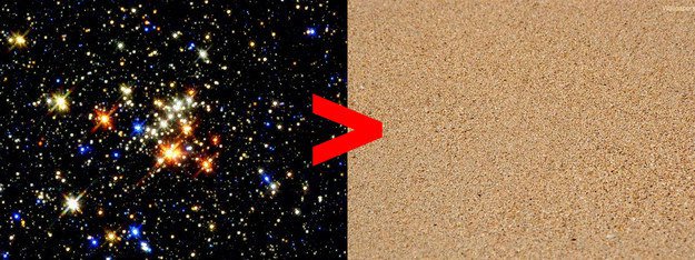 但是套用一句卡爾薩根的話，太空中的星星比地球上所有沙灘上的沙粒總和還要多。<BR><BR>