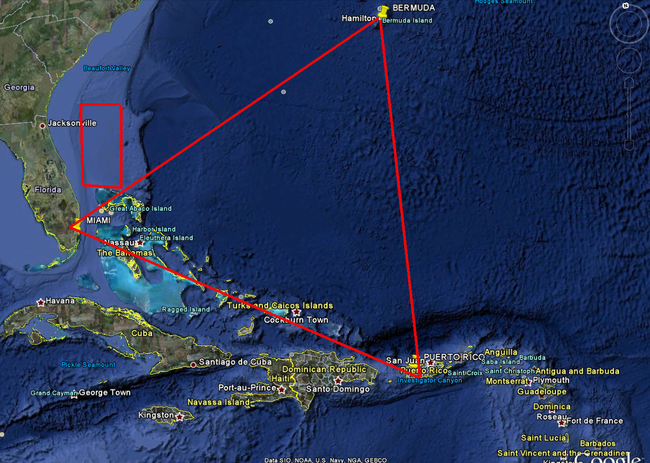 5. 百慕達三角洲(The Bermuda Triangle)