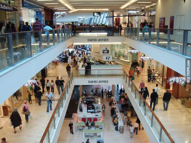 18. 紐澤西(New Jersey)有最多的購物商場。<BR><BR>