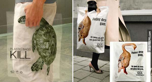 25.) 塑膠袋是殺動物兇手。<BR><BR>