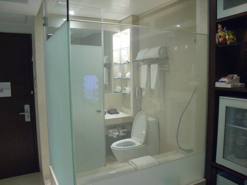 行家大揭秘！怎樣知道房間內是否安裝了針孔攝影機？ 為什麼廁所玻璃總是透明的呢？