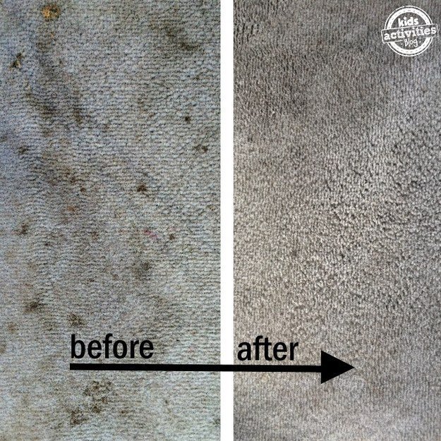 Get rid of carpet stains with just three ingredients.