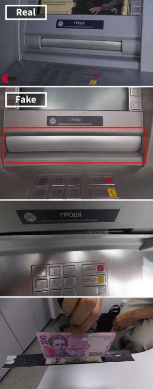 揭秘ATM提款機詐騙手法，沒有特別看一下根本不會發現不對勁！快通知你身邊朋友。。。