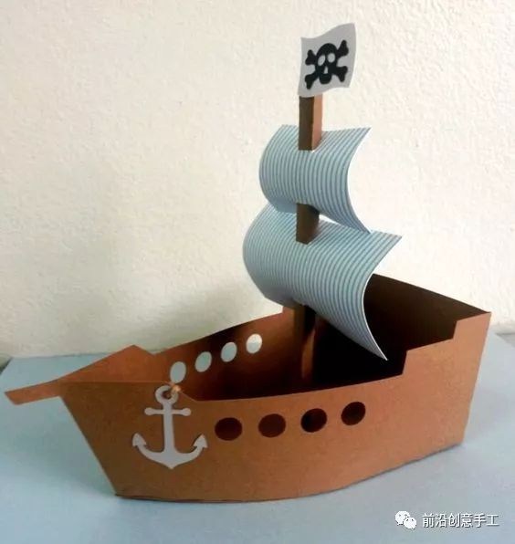 自制小船的制作方法图片
