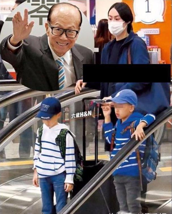 90岁李嘉诚全家照曝出,孙女孙子的长相透露了李氏父子的丰富情史!