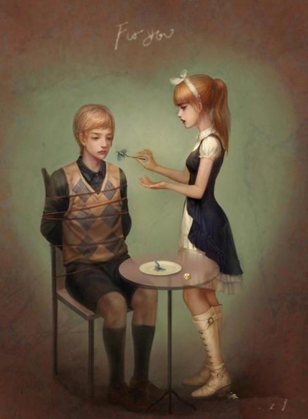 男人被束缚了自由,女人对他即使再好,他也是厌烦