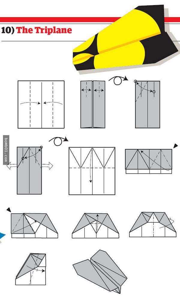 12種「史上最強紙飛機摺法」,沒想到竟然有這麼多「飛得遠飛得久」的