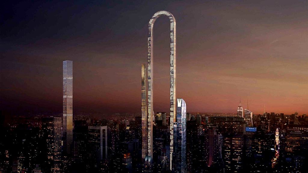 纽约「倒u摩天大楼」抢世界最高 把101挤到第6啦
