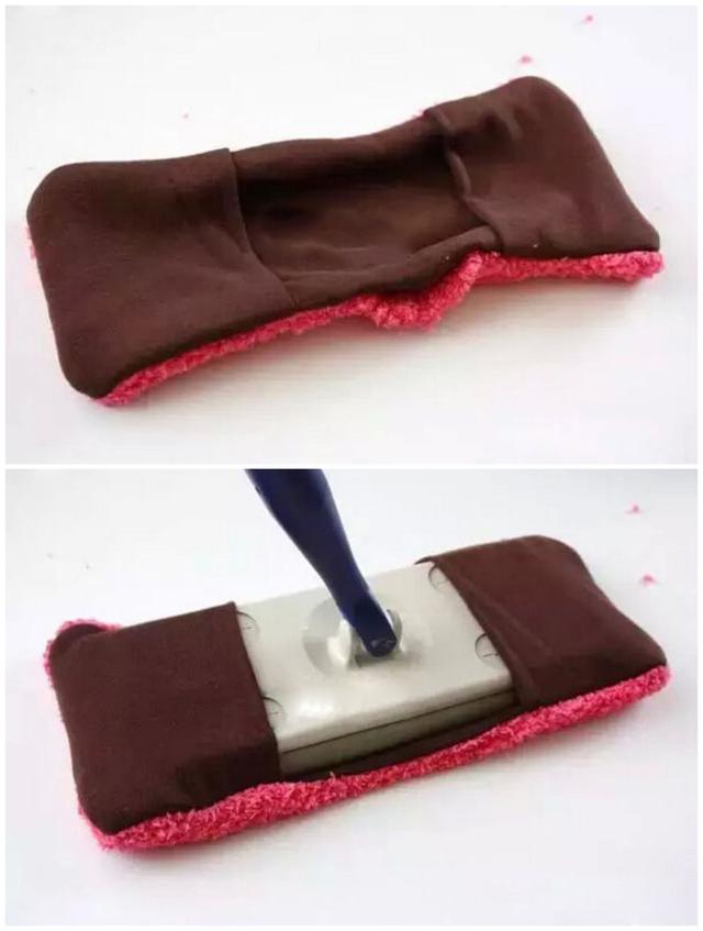 家里的「旧袜子」别急著扔!这样一剪「变成拖把」,比海绵拖还好用!