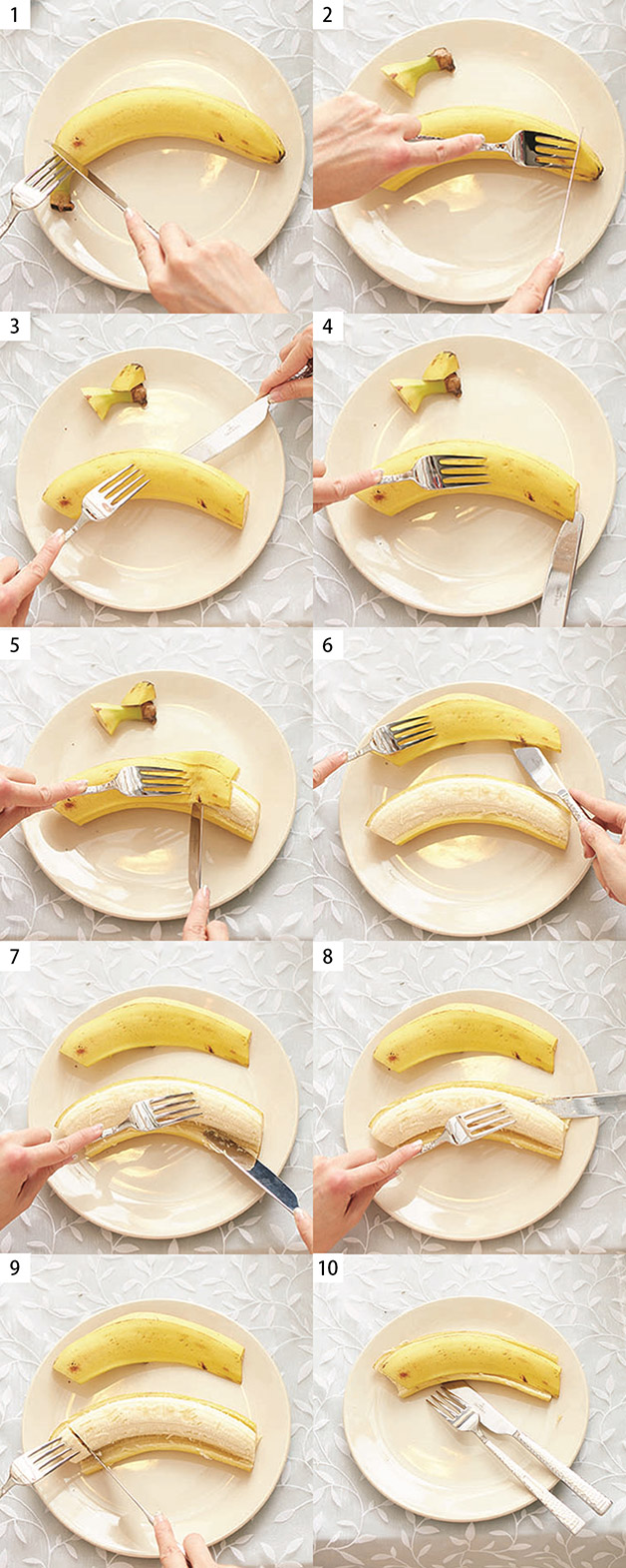 口布花香蕉的折法图解图片