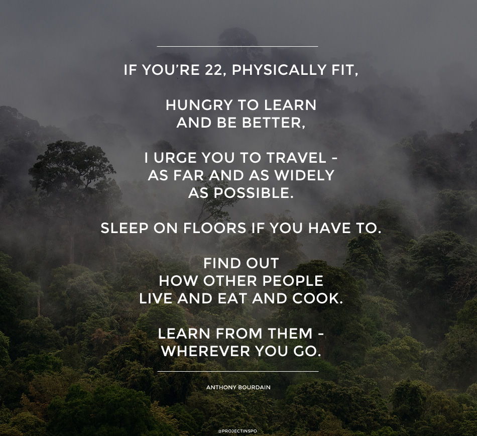 「旅行是一場自我蛻變」：20句激發人心的Travel Quotes，送給同樣為世界著迷的旅人們