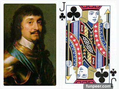 打了那麼多年撲克牌竟然不知道JQK代表了十二個超重要歷史人物！