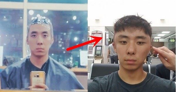 一個韓國男生花了一筆錢改造自己，沒想到回家發現「頭部開始瘋狂變形」.....最後模樣太慘了！
