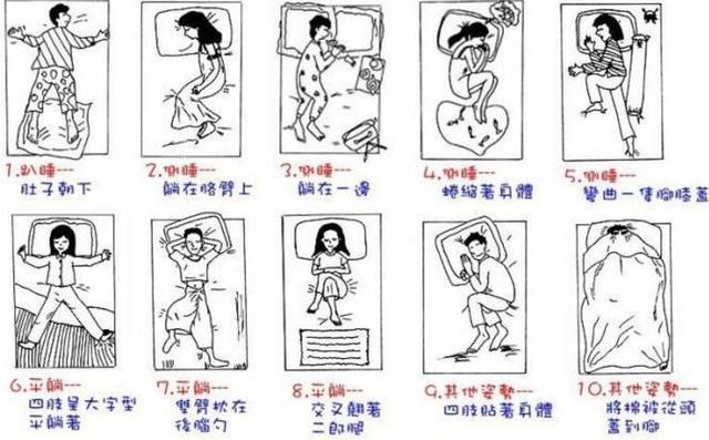 心理學：10種睡姿10種性格，瞬間暴露一個人的本質，你是哪種