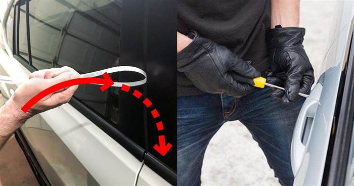 如果鑰匙鎖在車裡麵拿不到，10種方法可以幫助你打開車子