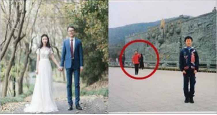 新娘子翻出老公小時候一張照片，忽然發現詭異的一幕……讓她不敢相信眼前這個男人了！