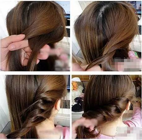 長頭髮都這樣紮,走到哪都有回頭率!