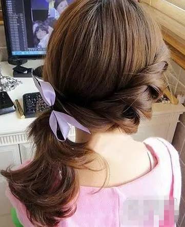 長頭髮都這樣紮,走到哪都有回頭率!