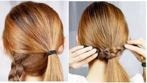長頭髮都這樣紮,走到哪都有回頭率!