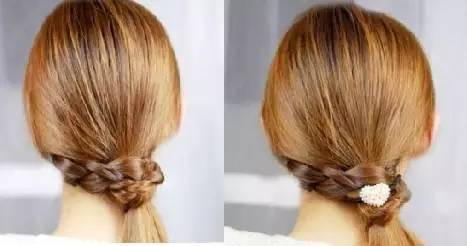 長頭髮都這樣紮,走到哪都有回頭率!