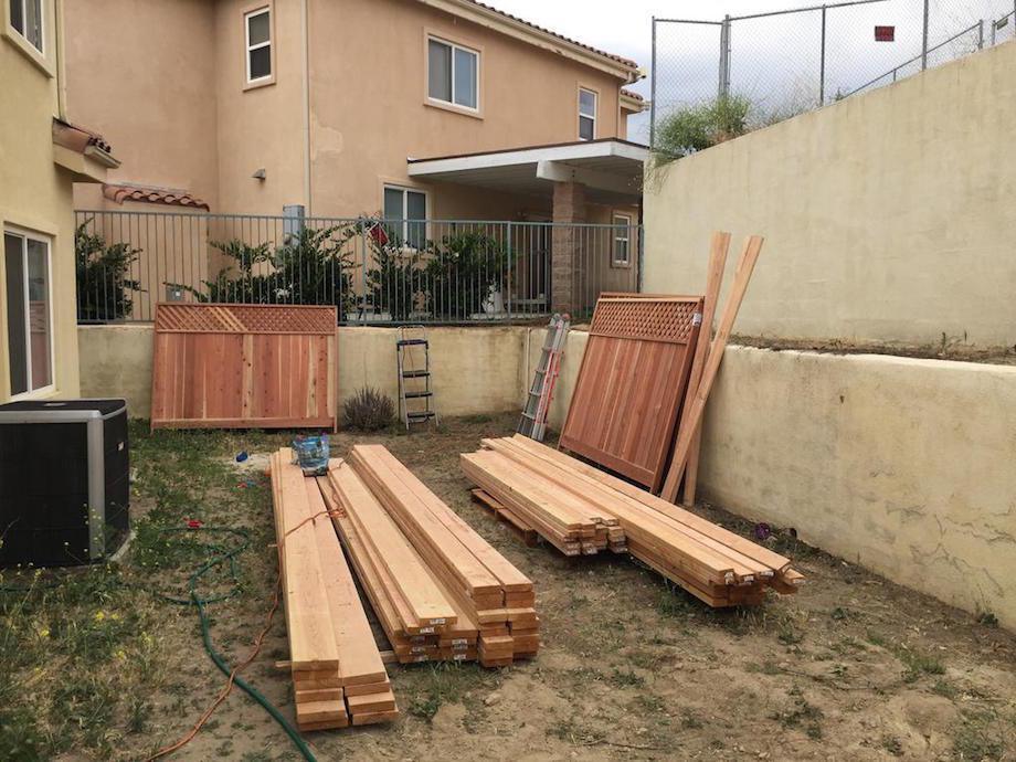 "I blew out my knee twice moving the wood to the back. Second time I couldn't walk for two days, but had two good buddies help me move the 50 bags of sand."