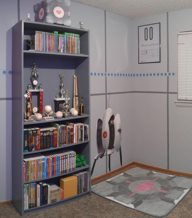 The room finally came together!