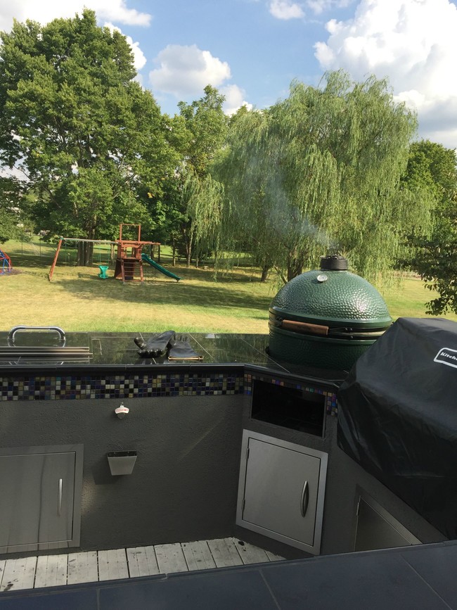 This smoker Egg was the icing on the barbecue cake.